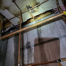 Water Damage Drywall Demolition & Copper Repiping Project in Greenwich, CT